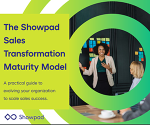The Showpad Sales Transformation Maturity Model