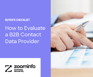 Buyer’s Checklist: How to Evaluate a B2B Contact Data Provider